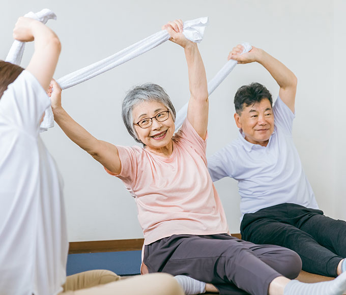 「心と体のリフレッシュ」 - 充実したレクリエーションプログラム