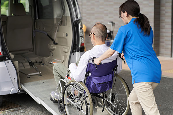 ご利用者様のご自宅までお送り